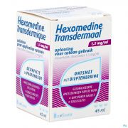 Hexomedine Solution Transcutanee 45 ml