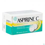 Bayer Aspirine C 20 Comprimes Effervescents