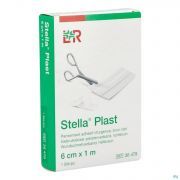 Lohmann Rauscher Stellaplast Kleefpleister + Schaar 6Cmx1M 36479