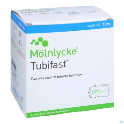 Bandage Tubulaire élastique Tubifast Green Line - 5 Cm X 5 M - Pour Maintien De Pansements Et Protection Peau - 4