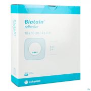 Coloplast Biatain Schuimverband Adh 10,0X10,0Cm 10 33430