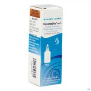 Bausch & Lomb Desomedine 0,1 % Collyre Fl 10Ml