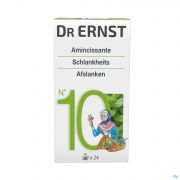 Dr Ernst Filtre Nr 10 Tisane Amaigrissante 24 Infusettes