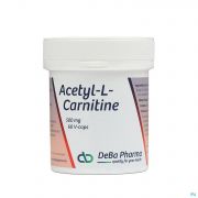 Debapharma Acetyl-L-Carnitine Caspules 60X500 mg Deba