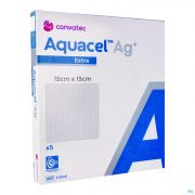 Aquacel Ag+ Extra 15 X 15 Cm (5)