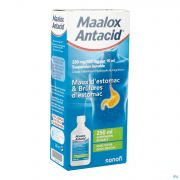 Maalox Antacid 230Mg/400Mg/10Ml Susp Oraal 250Ml