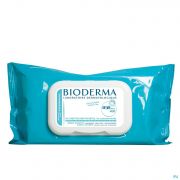 Bioderma Abcderm H2O Reinig.doekjes Z/parab. 60