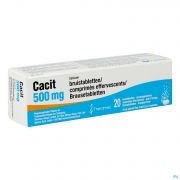 Cacit 500 Comprimes Effervescents 20 X 500 mg