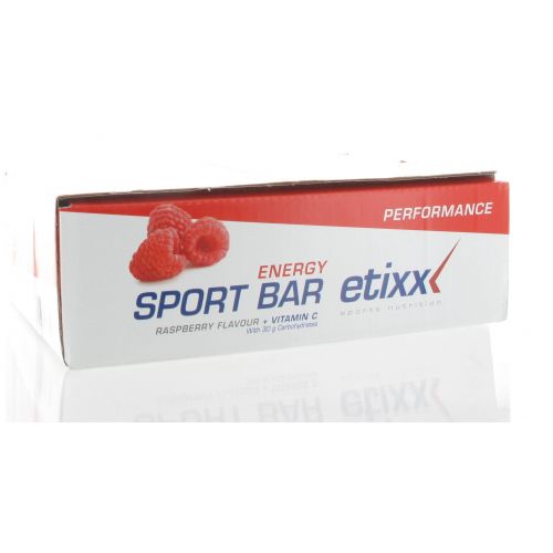 ETIXX ENERGY SPORT BAR FRUITS ROUGES 12 X 40 G