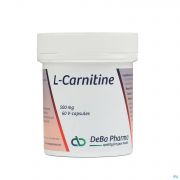 Debapharma L Carnitine Capsules 60 X 500 mg Deba