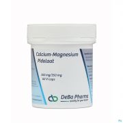 Debapharma Calcium Magnesium Pidolaat 350/350Mg V-Caps 60