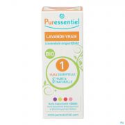 Puressentiel Expert Lavande Vraie Bio Huile Essentielle 10 ml