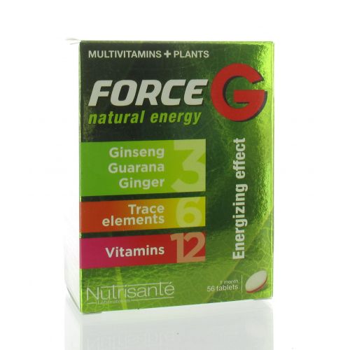 FORCE G NATURAL ENERGY 56 COMPRIMES