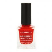 Korres Km Gel Effect Nail 48 Coral Red 11ml