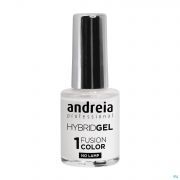 Andreia Eureka Care Vernis À Ongles gel H1 Blanc Neige 10,5 ml