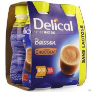 Delical Max 300 Chocolat 4 X 300 ml - Vue détail 1