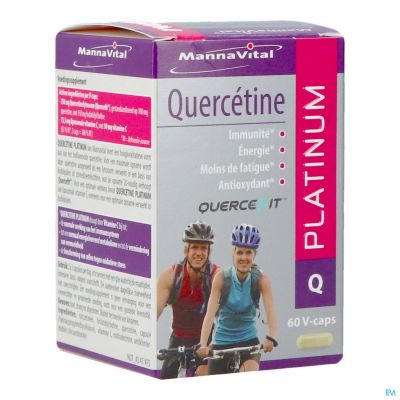 Mannavital Quercetine Platinum V-caps 60