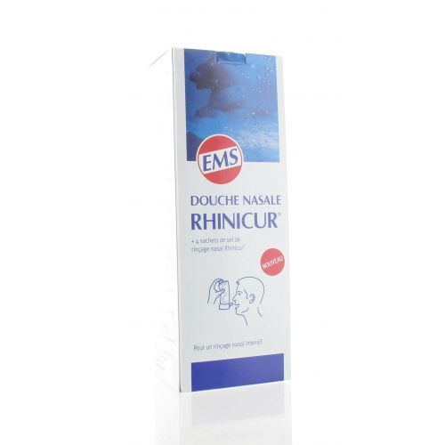 RHINICUR DOUCHE NASALE + 4 SACHETS SEL DE RINCAGE