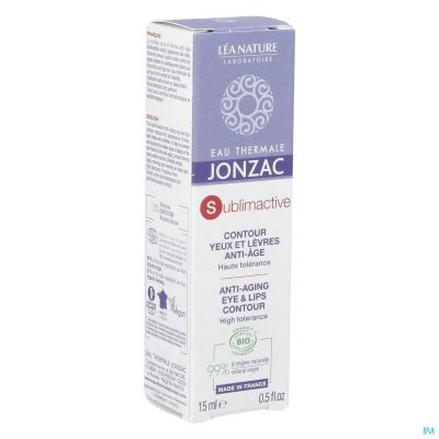 Jonzac Sublimactive Oog-lipcontour Pompfl 15ml