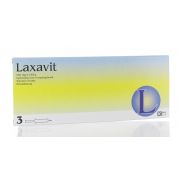 LAXAVIT MICRO ENEMA INJ 3 X 12 ML        