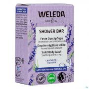 Weleda Douche Barre Lavande + Vetiver 75 g - Vue détail 1