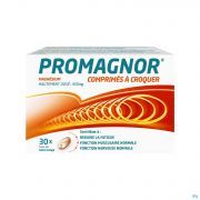 Promagnor: Hoog gedoseerd Magnesium 450Mg (30 Kauwtabletten) - Detail 1