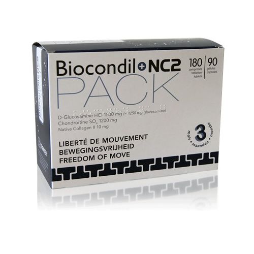BIOCONDIL NC2 DUOPACK 180 + 90 CAPSULES      