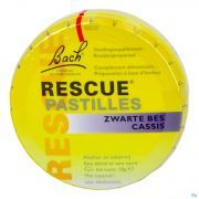 Bachflowers Bach Rescue Pastilles Zwarte Bes Suikervrij 50G