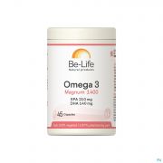Be-Life / Biolife Omega 3 Magnum 1400 Be Life Caps 45 Pf01210