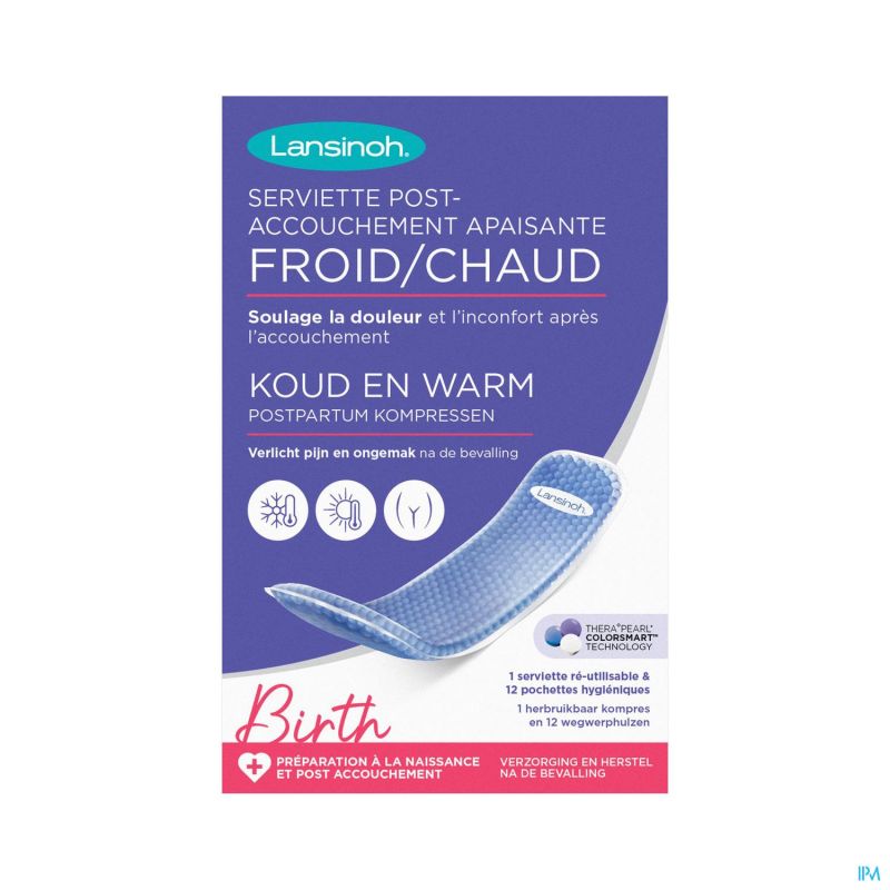LANSINOH PERICARE COMPRESSE CHAUD FROID - Pharmacodel