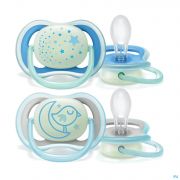 Philips Avent Fopspeen +6M Air Night Boy - Product 1