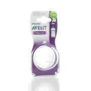 AVENT TETINE NATURAL SLOW 2 TROUS (2)  
