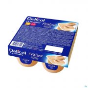 Delical Creme Dessert La Floridine Praline 4 X 125 g - Vue détail 1