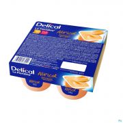Delical Creme Dessert La Floridine Abricot 4 X 125 g - Vue détail 1
