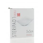 STERIPAD 1  SMALL 5 X 5 CM COMPRESSES STERILES (40)