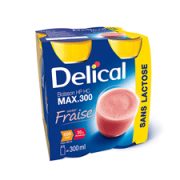 DELICAL MAX 300 FRAISE 4 X 300 ML 