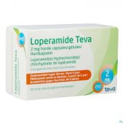 Loperamide Teva Caps 60 X 2Mg