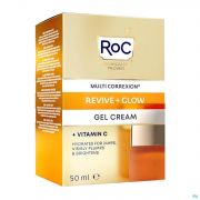 Roc Multi Correx.revive+Glow gel Cream Pot 50Ml