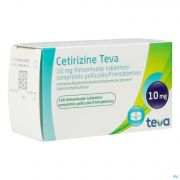 Cetirizine Teva 10Mg Filmomh Tabl 100