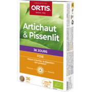 Ortis Artichaut + Pissenlit Bio 36 Comprimes