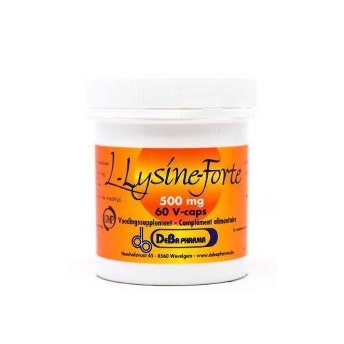 L LYSINE FORTE 60 CAPSULES DEBA