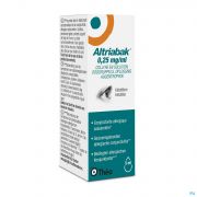 Altriabak 0,25mg/ml Oogdruppels Fl 5ml