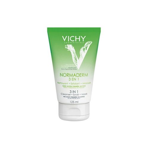VICHY NORMADERM GEL NETTOYANT 3 EN 1 125 ML 