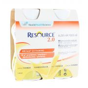 Resource 2.0 Vanille 4 X 200 ml