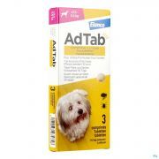 Adtab 112mg Hond 2,5kg-5,5kg Kauwtabl 3