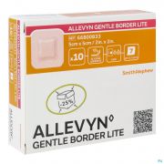 Smith & Nephew Allevyn gentle Border Lite 5 X 5 Cm (10)