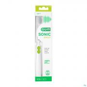 Gum Activital Sonic Daily Brosse A Dents Pile Blanche