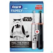 Oral B Oral-B Family Pro3 Noir Junior 6 Star Wars - Vue détail 1