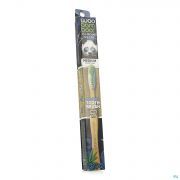 Woobamboo Tandenborstel Bio.afbreekbaar Volw. Med. - Detail 1