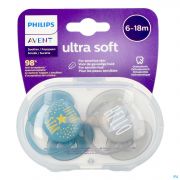 Philips Avent Fopspeen 6M+ Soft Mix